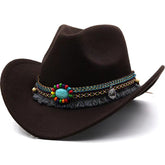 Multicolor Panama Hat Yellow Belt Accessory Straw Topper Beach